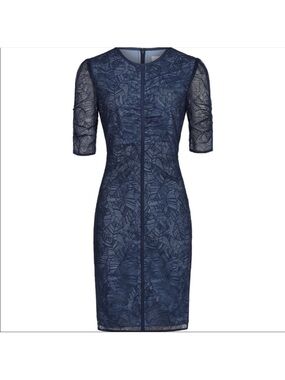 reiss eddie printed midi dress Reiss Tabitha Animal Printed Midi Dress